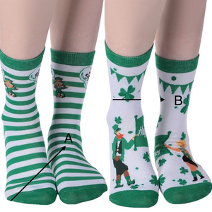 St. Patrick Day Socks How To Speak Irish or St. Patrick Day Man & Woman NWO